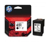 Картридж HP 651, черный / 600 страниц (C2P10AE)