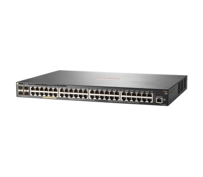 Коммутатор Aruba 2540 48G PoE+, 4SFP+ (48x RJ-45 PoE+, 4x1/10G SFP+, L2, 19") (JL357A#ABB)